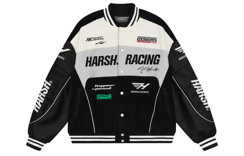 HARSH AND CRUEL FW22 Baseball Jacket Unisex