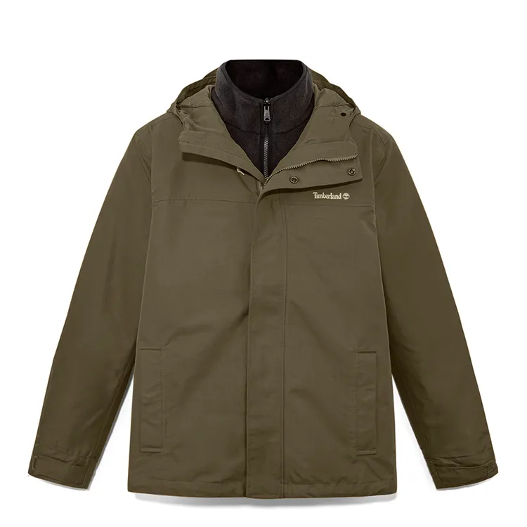 Timberland Windbreaker Jacket Men's Army Green