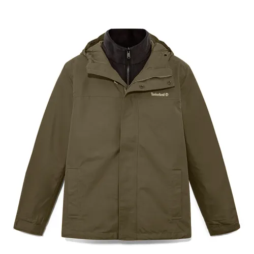 Timberland Windbreaker Jacket Men's Army Green