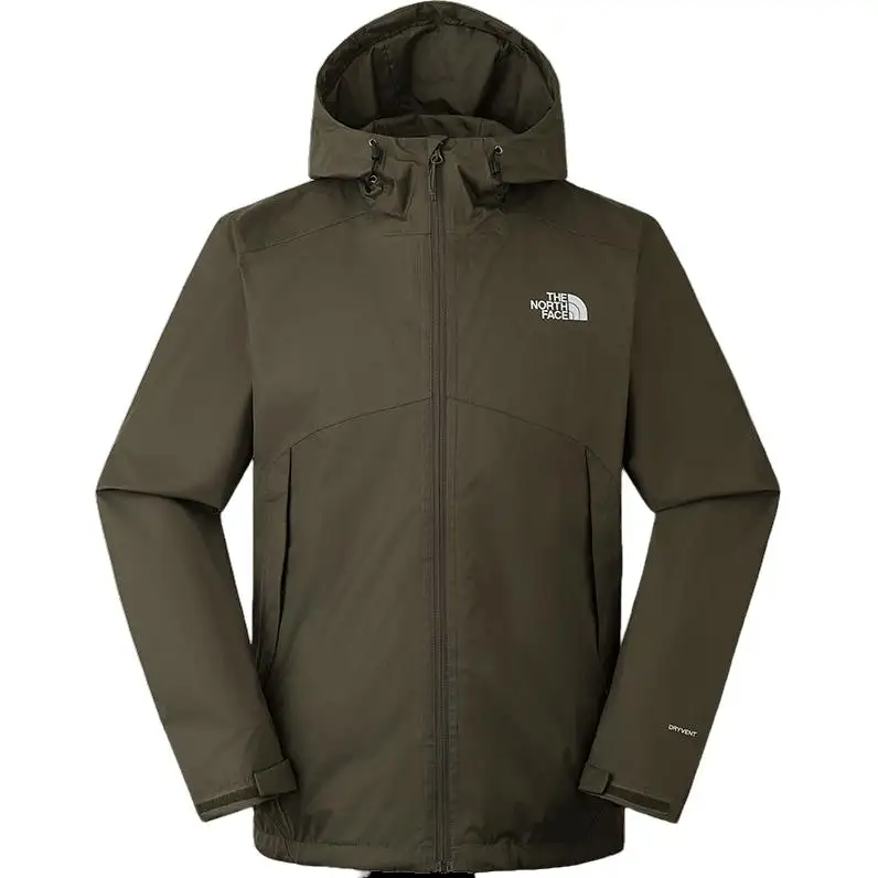 THE NORTH FACE Urban Exploration Waterproof, Windproof, And Breathable Windbreaker Jacket Men's Green