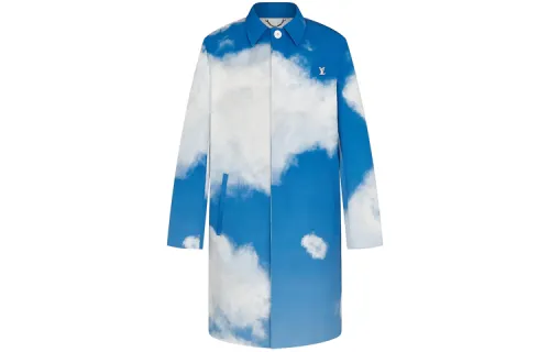 LOUIS VUITTON New Quarterly Products Of LV Coats Men's Blue