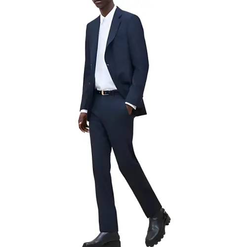 HERMES Jackets & Coats Men's Blue
