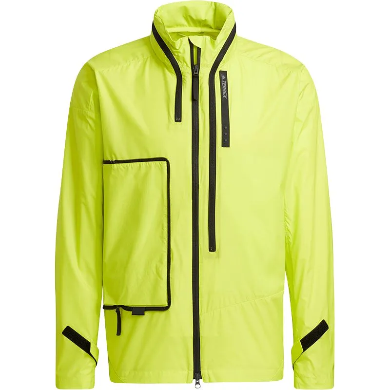 Adidas Jacket Men's Tamarind Green/Yellow