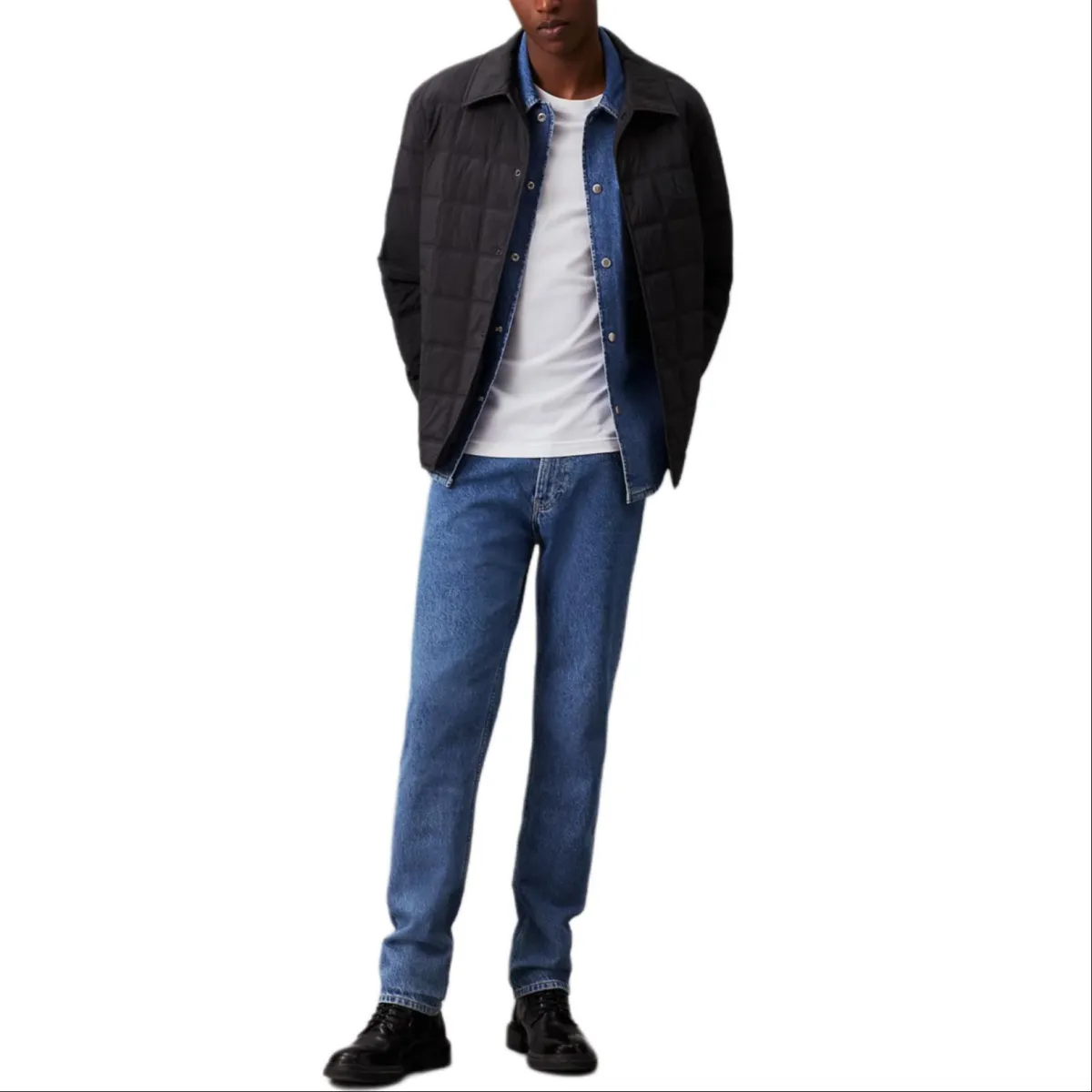 CALVIN KLEIN Jackets & Coats Europe Version Men's Black