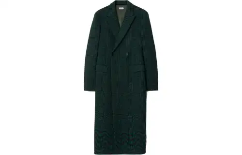 Burberry Coats Coat Men's Green