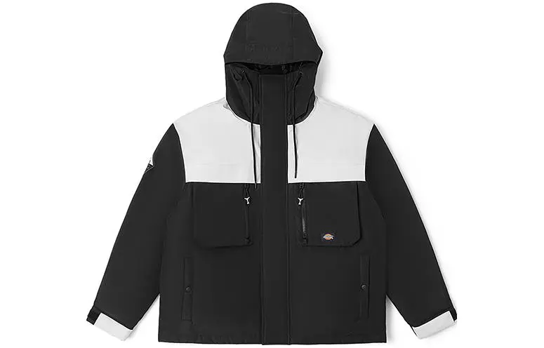 Dickies Down Jackets Unisex Black Hooded Moderate Other