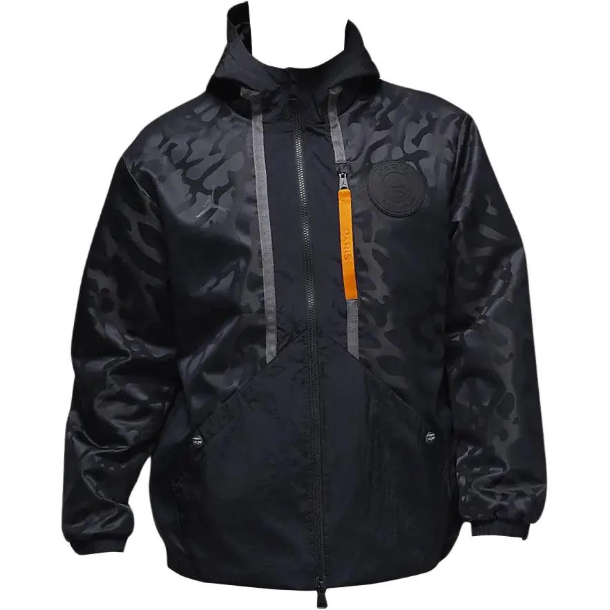 Jordan Jackets Men's Black Hooded Moderate Other