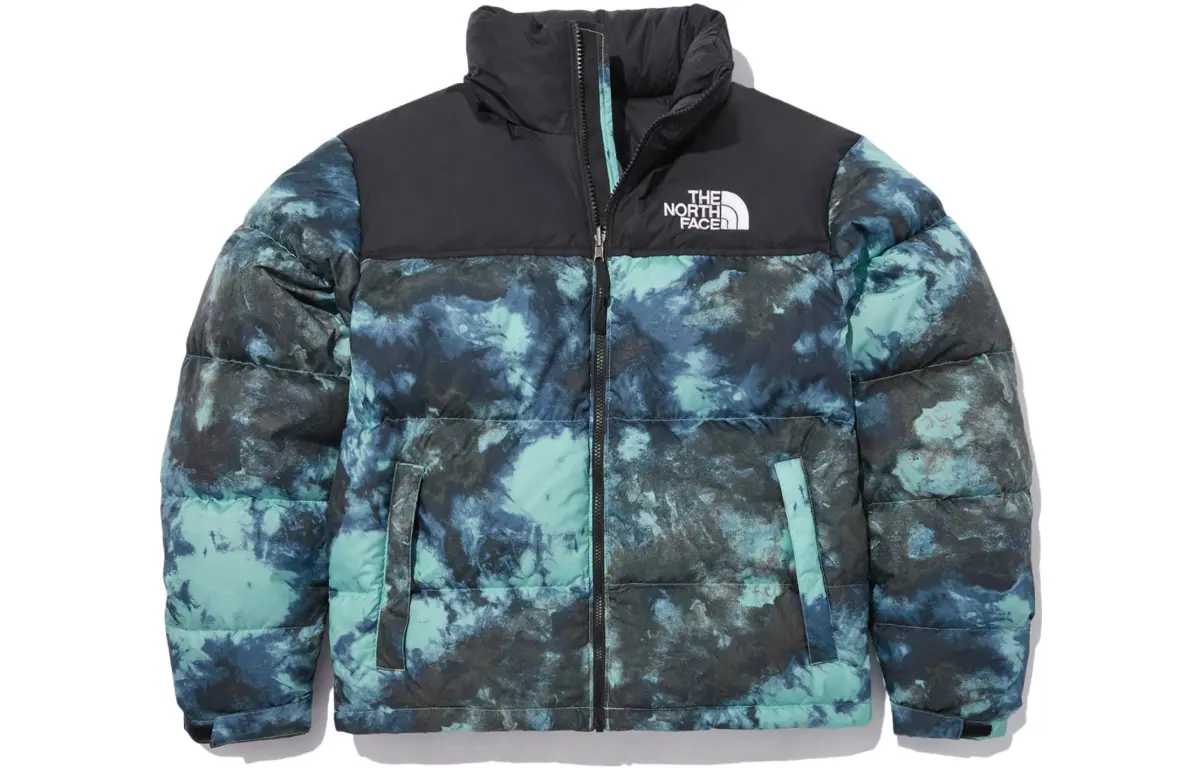 THE NORTH FACE M Printed 1996 Retro Nuptse Jacket Ice Blue Men's Korea Version