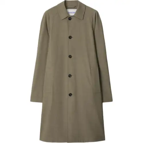 Burberry Long Stretch wool Car Coat