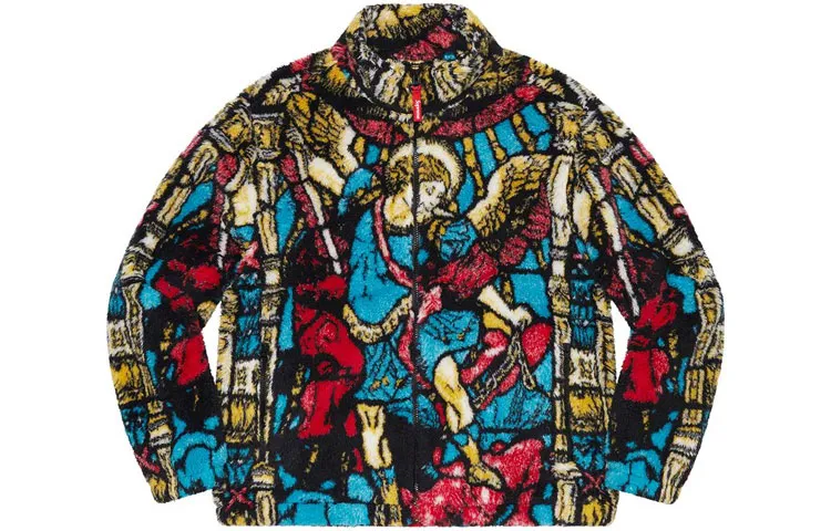 Supreme Saint Michael Fleece Jacket