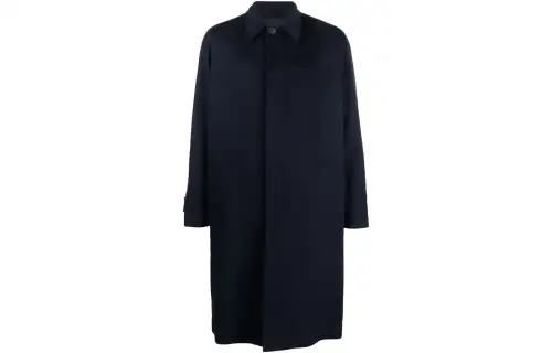 PRADA FW22 Coat Men's Dark Blue