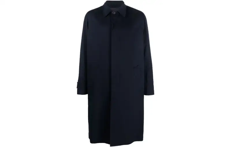 PRADA FW22 Coat Men's Dark Blue