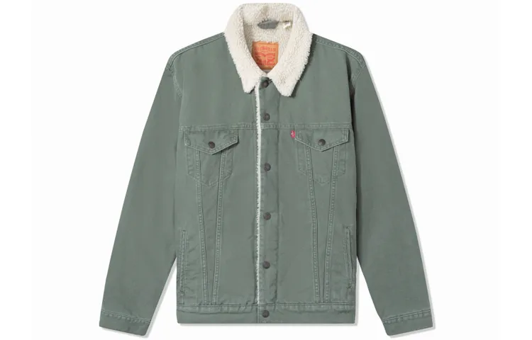 Levi's Denim Jacket Men's Green