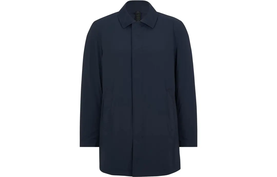 HUGO BOSS SS23 Coat Men's Marine Blue