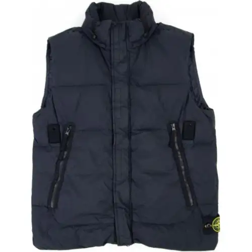 STONE ISLAND Vest Unisex Marine Blue