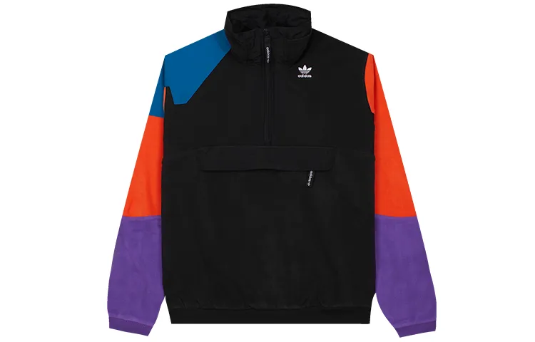 Adidas Originals colour blocked sport jacket