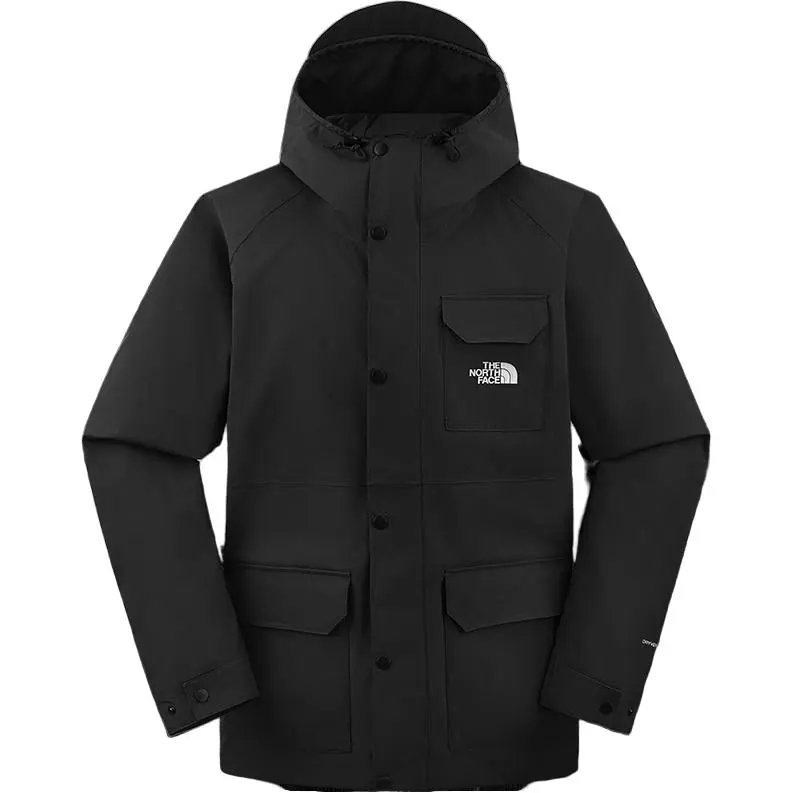 THE NORTH FACE Urban Exploration Waterproof, Windproof, And Breathable Windbreaker Jacket Men's Cosmic Black