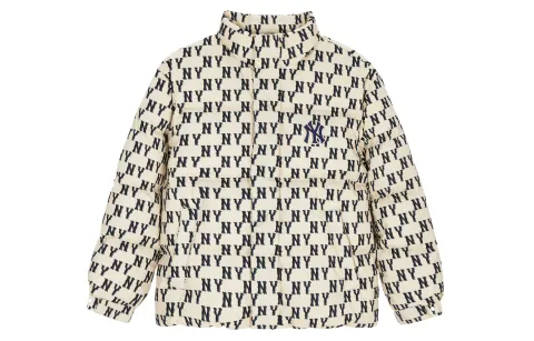 MLB Down Jacket Unisex Dark Cream