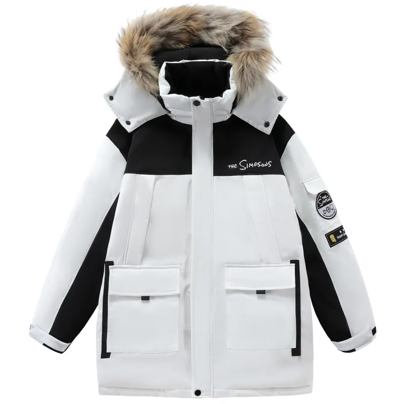 The Simpsons Down Jacket Unisex