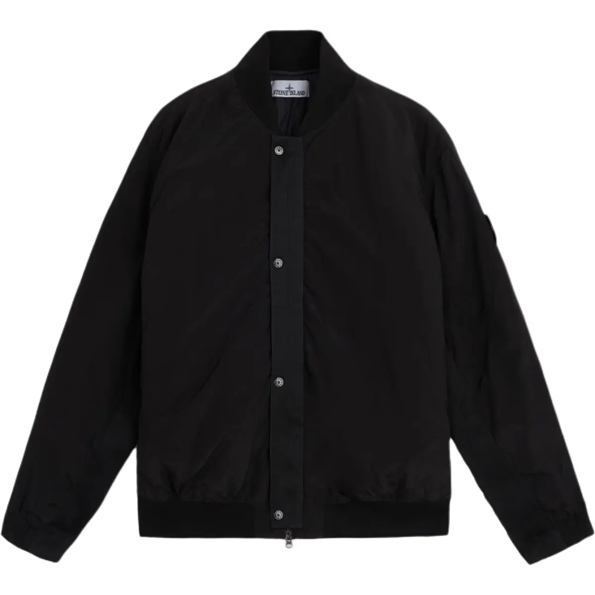 STONE ISLAND Logo Patch Casual Jacket