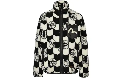 EVISU Jackets Men's Multicolor Stand Collar Moderate Other