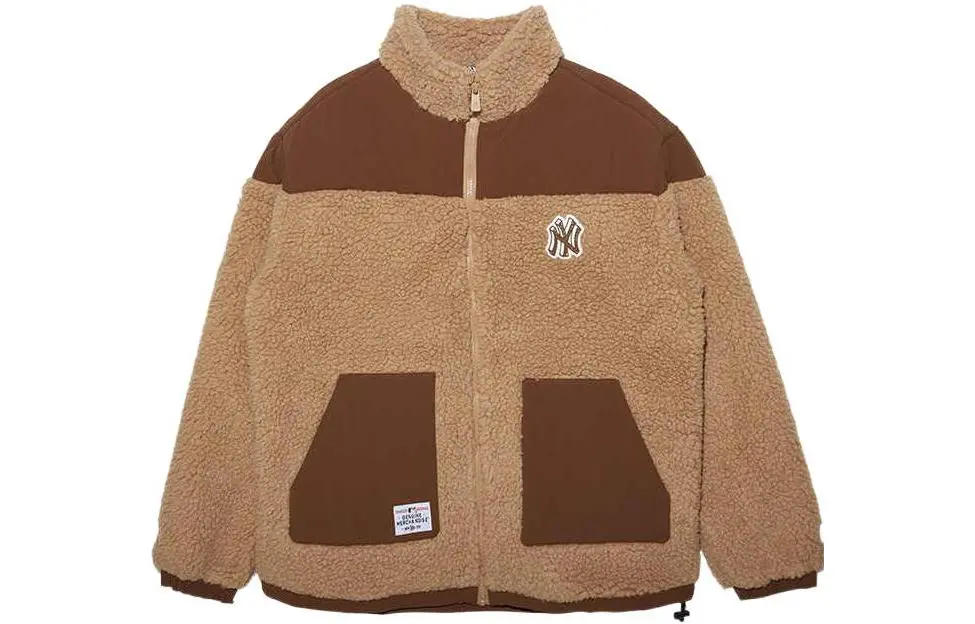 New Era Velvet feel Coat Unisex Brown