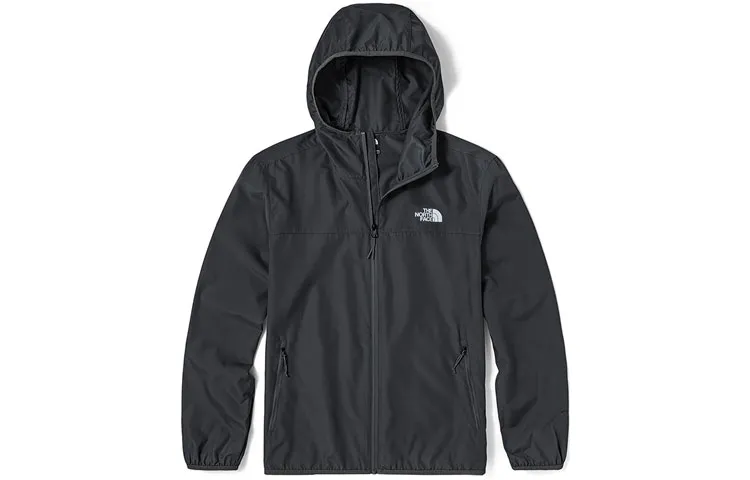 THE NORTH FACE Waterproof And Windproof Sun Protection Clothing Men's Gray Cyan