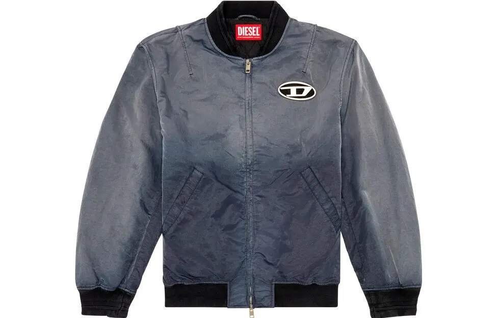 DIESEL J Kepes Logo Plaque Bomber Jacket