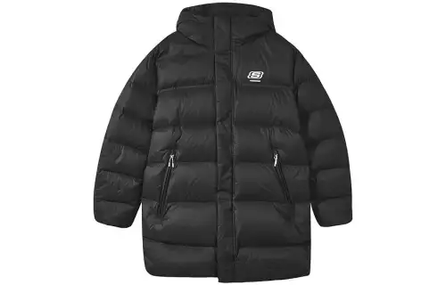 Skechers Down Jackets Men's Hooded Moderate Puffer Jacket