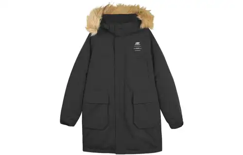 Skechers Down Jackets Men's Hooded Moderate Parka Down Jacket