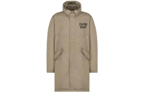 DIOR Homme High Neck Long Sleeved Coat
