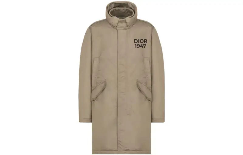 DIOR Homme High Neck Long Sleeved Coat