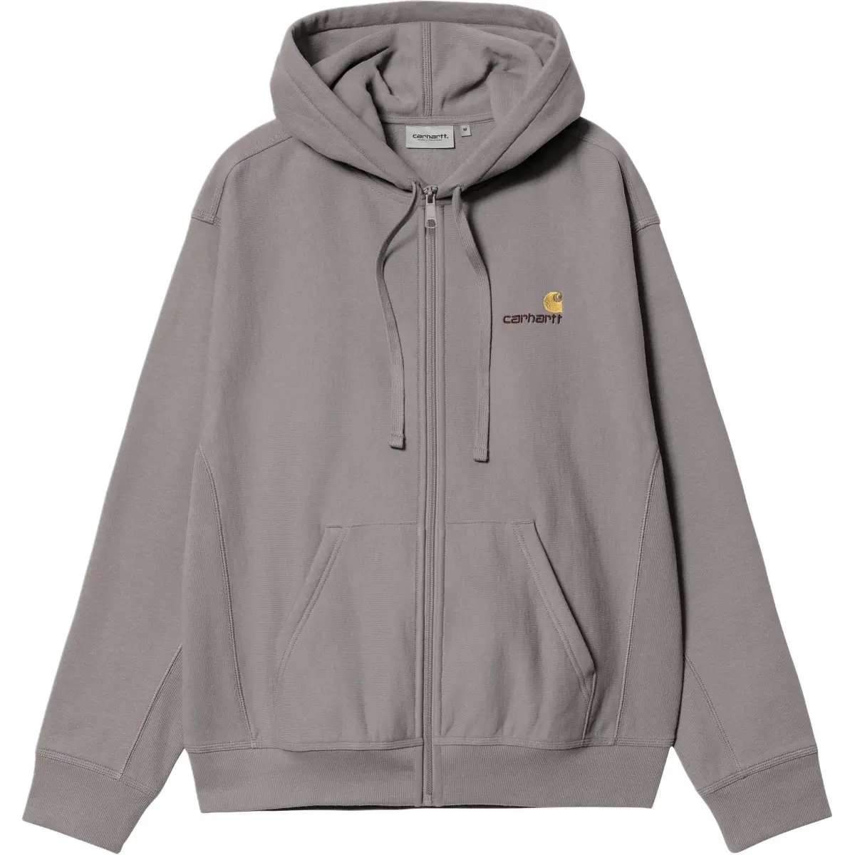 Carhartt WIP FW24 Hooded American Script Jacket Unisex Gray