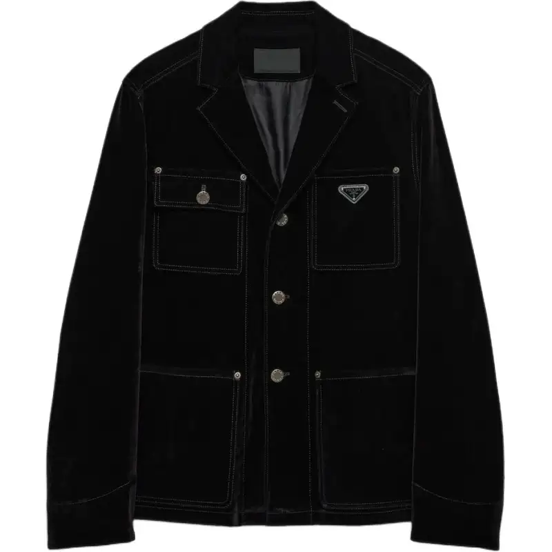 PRADA SS25 Jackets & Coats Men's Black
