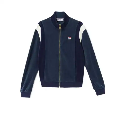 FILA Floyd Jackets & Coats Men's Dark Blue Green Marine Blue White Egret