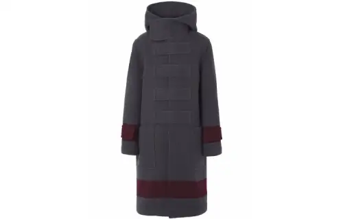 Burberry Coat Men's Dark Charcoal Brown