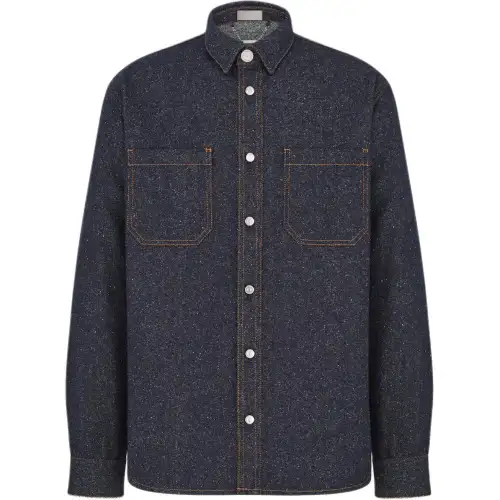 DIOR Denim Jacket Men's Marine Blue