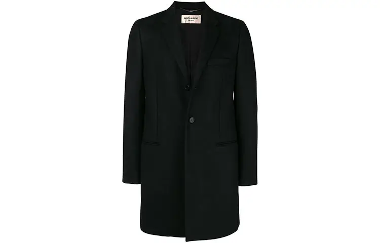 SAINT LAURENT Business Suit Coat Men's Black