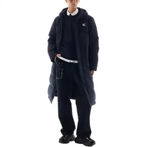 Anta Basketball Collection Down Jacket Men's Basic Black