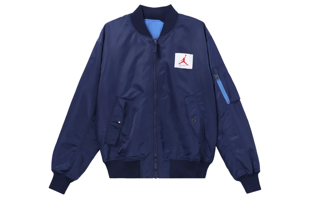 Jordan Baseball Jacket Men's Blue