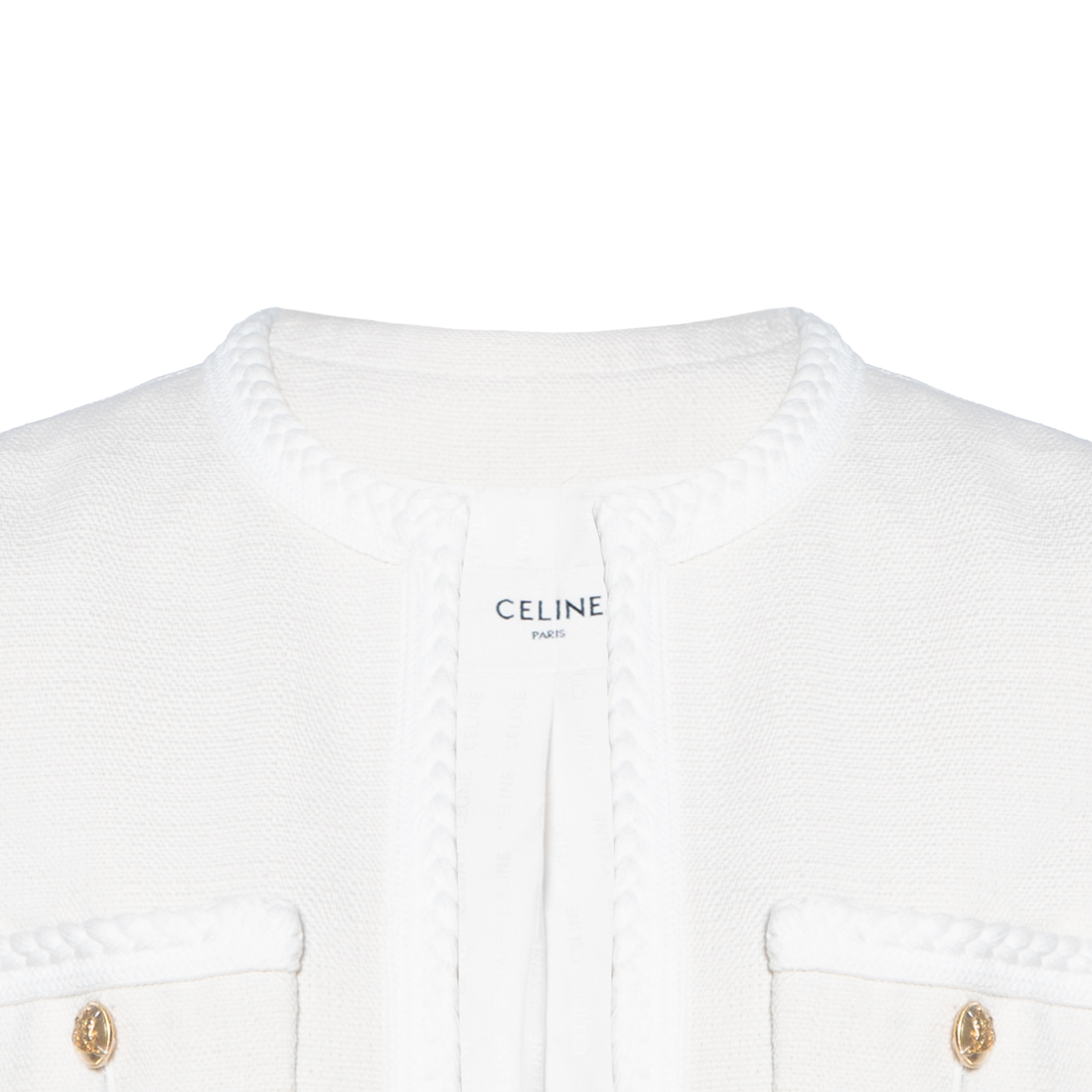Женская куртка CELINE FW22 (/chalk-white) — фото 4