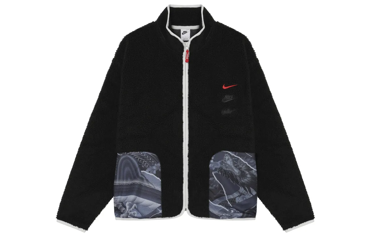 Nike Sportswear FW23 Velvet feel Coat Men's Black