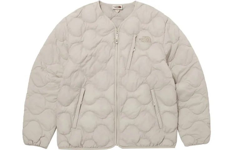 THE NORTH FACE Puffer Jacket Unisex Ecru
