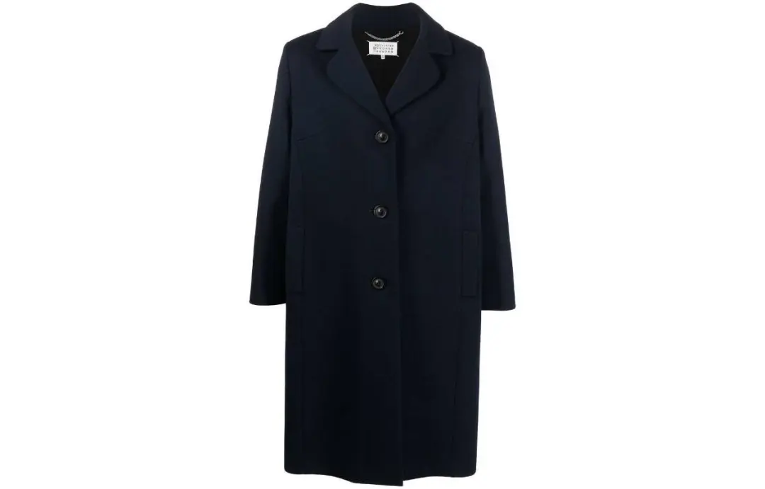 Maison Margiela Coat Men's Marine Blue