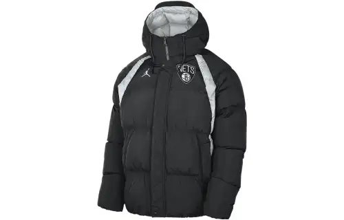 Jordan Nba Brooklyn Nets Puffer Loose Fit Jacket