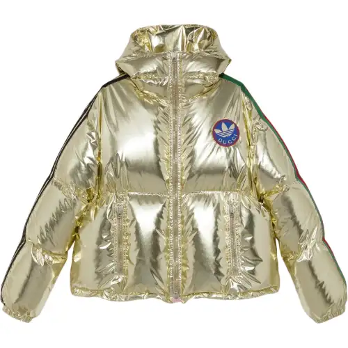 GUCCI x Adidas Originals Down Jacket Men's Green