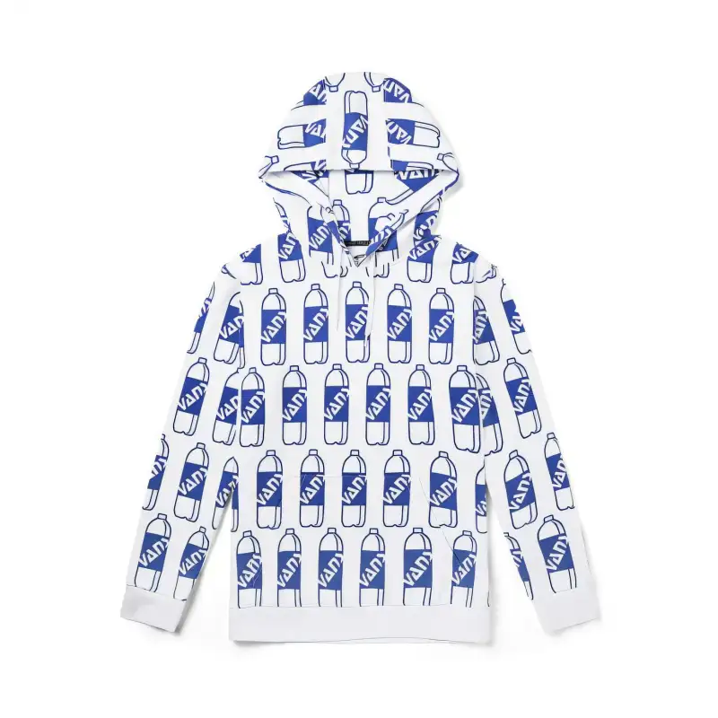 Vans Pulloverr Comfortable, Skin Friendly, Soft Fleece Lined Long Sleeved Sweatshirt Unisex Blue White