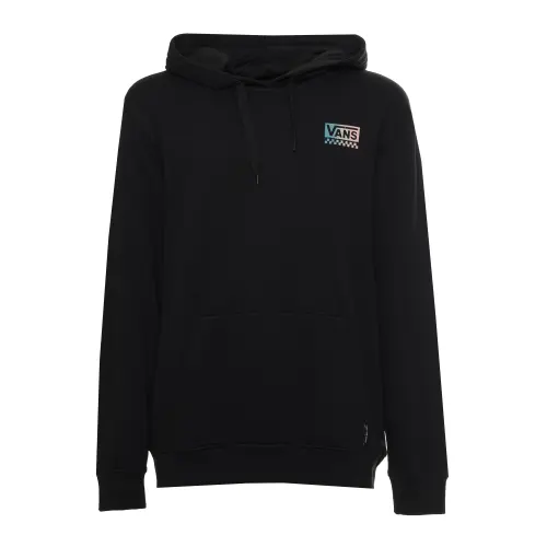 Vans Sweatshirts Men's Black Hooded Moderate