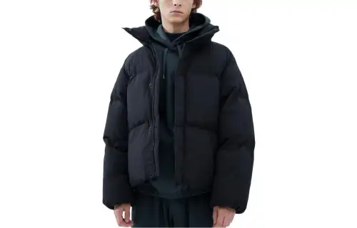 UNIQLO FW23 U Puffer Jacket Unisex Black