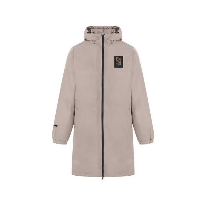 Vans Down Jackets Men's Beige Hooded Moderate Other